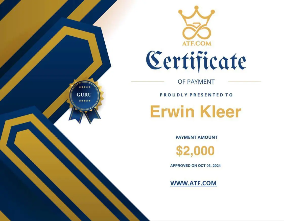 ELALIHOLDING Nachweis – Erwin Kleer V